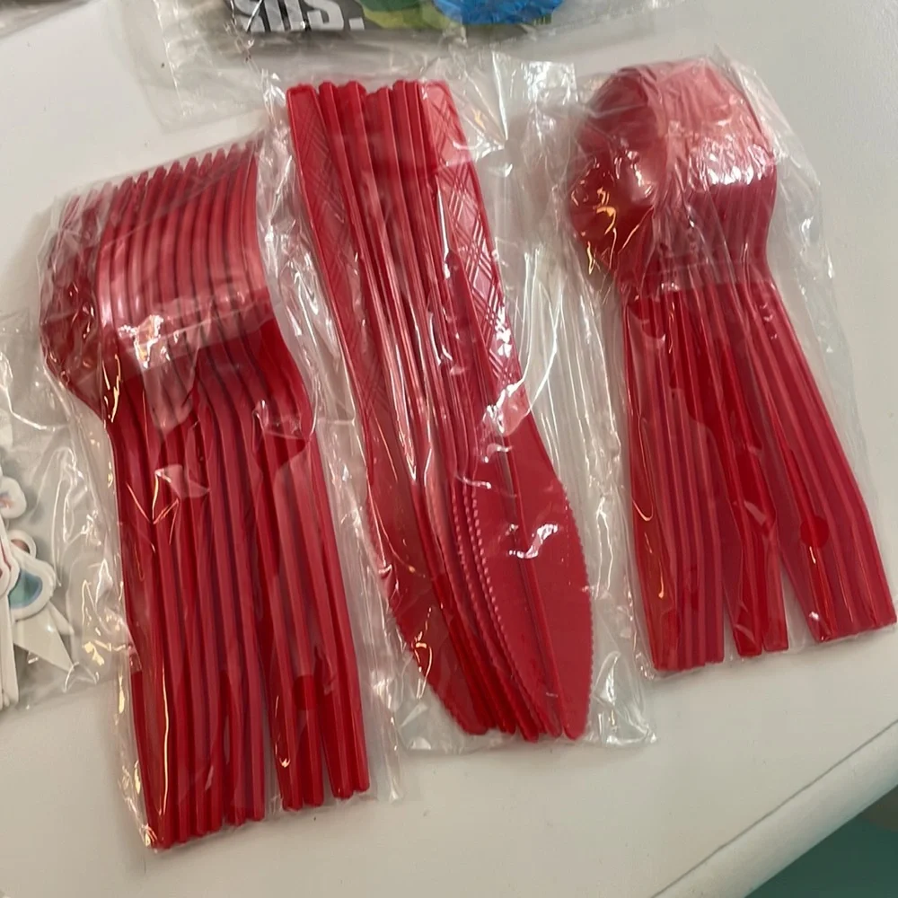Super Mario Party Supplies Set - Red and Yellow